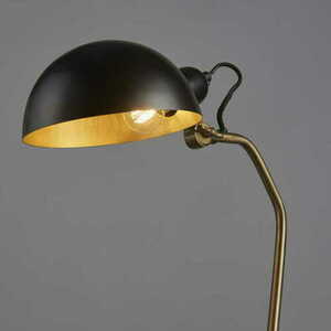 Stående lampa Endon Largo svart mässing E14 63 cm 95478 small 3