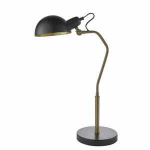 Stående lampa Endon Largo svart mässing E14 63 cm 95478 small 7
