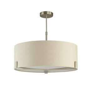Pendellampa Endon Hayfield 3-ljus skiffergrå/beige E27 56,6 cm 95834 small 6