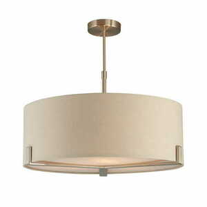 Pendellampa Endon Hayfield 3-ljus skiffergrå/beige E27 56,6 cm 95834 small 0