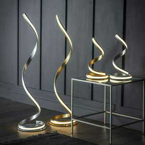 Golvlampa Endon Aria Silver LED 23W 3000K 121 cm 95843 small 2