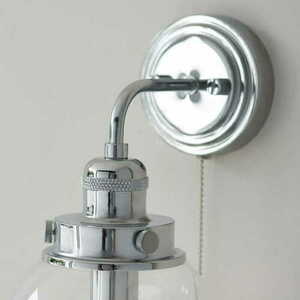Vägglampa Endon Cheswick Krom Glas IP44 E14 96129 small 4
