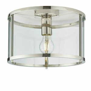 Taklampa Endon Hopton Nickel Glas 31 cm 96150 small 0