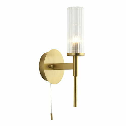 Kontrollera Vägglampa Endon Talo mässing IP44 G9 96163