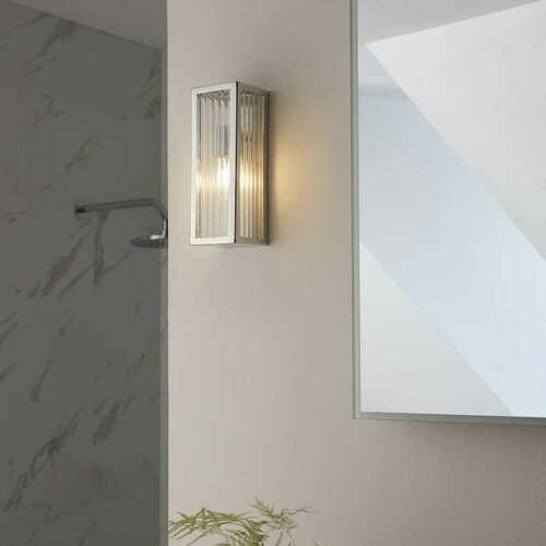 Kontrollera Vägglampa Endon Newham Krom IP44 G9 1-ljus