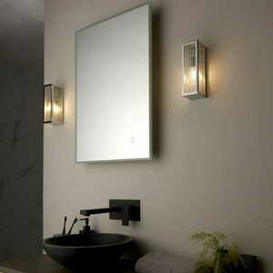 Vägglampa Endon Newham Krom IP44 G9 1-ljus small 3