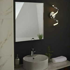 Vägglampa Endon Astral LED krom vit IP44 96433 small 4