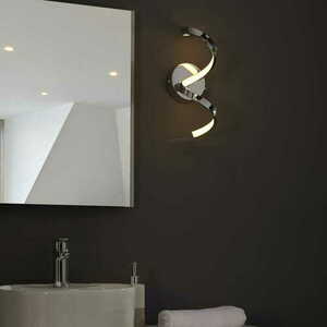 Vägglampa Endon Astral LED krom vit IP44 96433 small 5