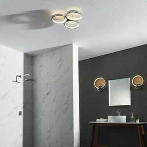 Vägglampa Endon Radius LED krom IP44 96472 small 2
