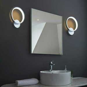 Vägglampa Endon Radius LED krom IP44 96472 small 3