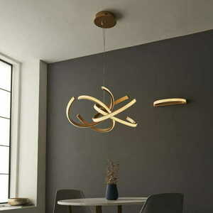 Vägglampa Endon Lorenzo guld LED 35cm 7,5W 3000K 97611 small 3