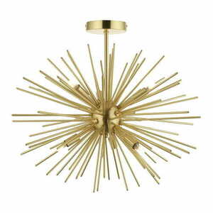 Taklampa Endon Orta 6-ljus mässing G9 54 cm small 0