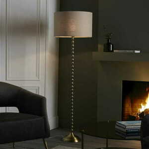 Golvlampa Endon Suki mässing E27 131 cm 98256 small 2