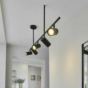 Taklampa Endon Rez 98458 svart 5 ljuspunkter GU10 LED plaffondlampa small 2
