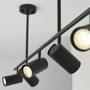 Taklampa Endon Rez 98458 svart 5 ljuspunkter GU10 LED plaffondlampa small 3