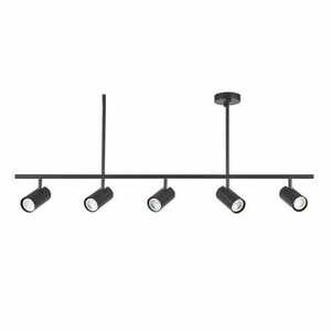 Taklampa Endon Rez 98458 svart 5 ljuspunkter GU10 LED plaffondlampa small 5