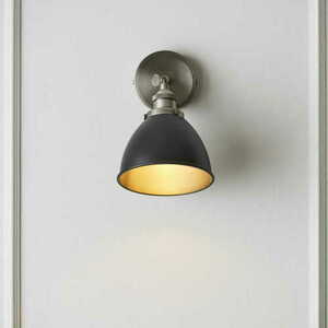 Taklampa Endon Franklin svart stål E14 98560 small 3