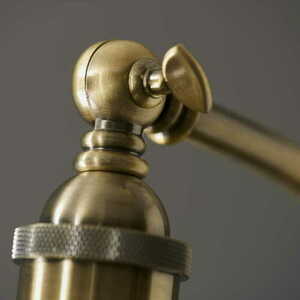 Golvlampa Endon Franklin mässing E27 160 cm 98748 small 5