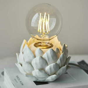 Bordslampa Endon Artichoke Mässing Keramik Stål E27 99147 small 2