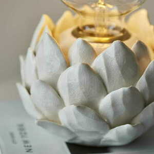 Bordslampa Endon Artichoke Mässing Keramik Stål E27 99147 small 5