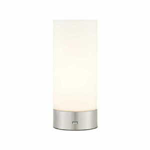Stående lampa Endon Dara silver vit stål E14 67517 small 0