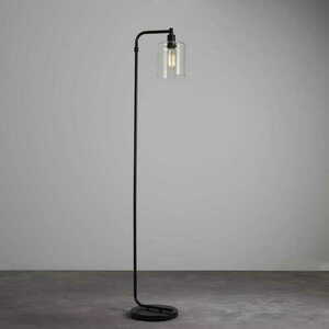 Golvlampa Endon Toledo Svart Glas E27 152 cm 95456 small 1