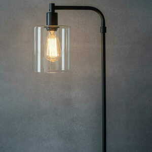 Golvlampa Endon Toledo Svart Glas E27 152 cm 95456 small 4