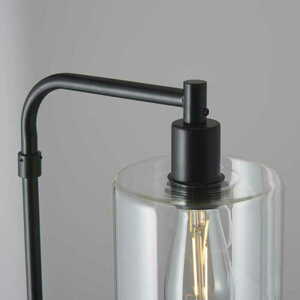 Golvlampa Endon Toledo Svart Glas E27 152 cm 95456 small 5