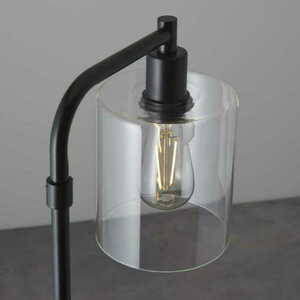 Golvlampa Endon Toledo Svart Glas E27 152 cm 95456 small 6