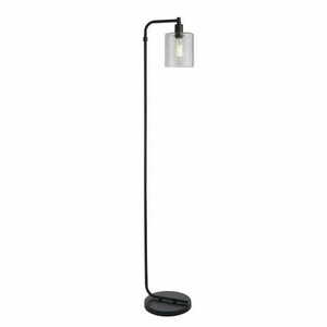 Golvlampa Endon Toledo Svart Glas E27 152 cm 95456 small 0