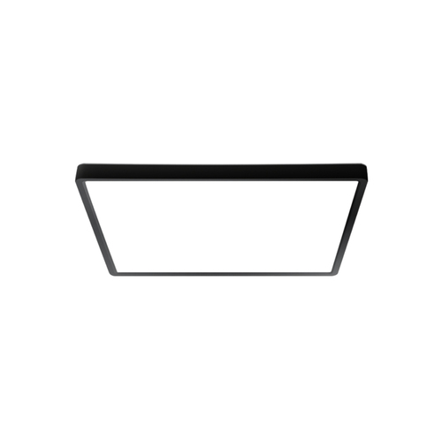 Kontrollera Plafond Italux Bastia LED svart fyrkantig 30 cm 24W PLF-83625-300S-24W-BL