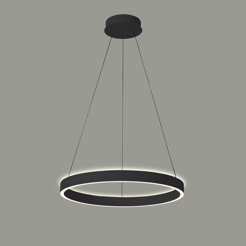 Kontrollera Italux svart LED pendellampa 80 cm aluminium 3000K/4000K PND-56215D-080RPC-BK-3KS4K-TRDIMM