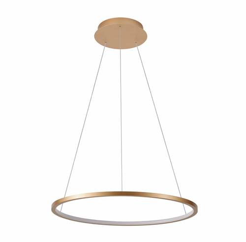 Kontrollera Italux Vinola LED pendellampa vit/guld 80 cm dimbar 3000K/4000K PND-56135B-080RPC-GD-3KS4K-TRDIMM