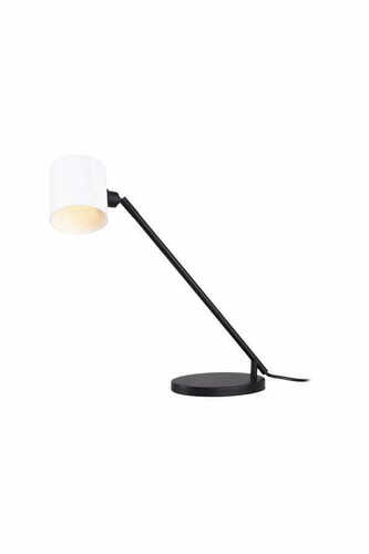Kontrollera Bordslampa Max Light LAXER T0052 vit metall 35 cm