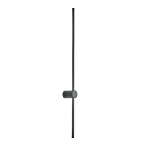 Vinto LED-vägglampa 90 cm sandblästrad svart 3000K Italux WL-73526-90-BL small 0