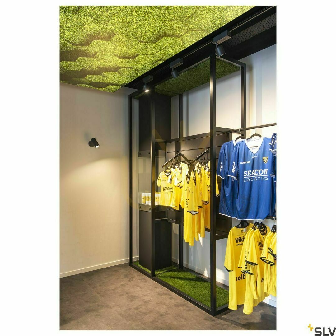 Display Takspotlight SLV NUMINOS Spot Phase S svart LED 3000K 1004108 Takspotlight SLV NUMINOS Spot Phase S svart LED 3000K 1004108
