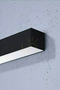 Vägglampa PINNE 200 svart LED 3000K Thoro small 3