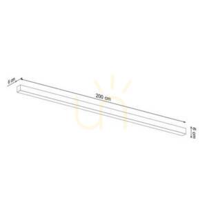 Vägglampa PINNE 200 grå Thoro small 5