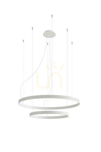 Kontrollera Ljuskrona RIO 2 55/78 vit LED 4000K Thoro