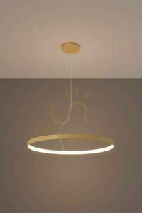 Ljuskrona RIO 55 gyllene LED 3000K Thoro small 2