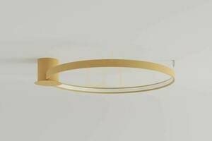 Taklampa RIO 78 gyllene LED 3000K Thoro small 1