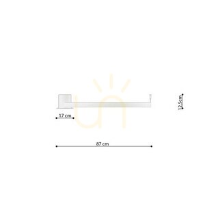 Taklampa RIO 78 gyllene LED 3000K Thoro small 8