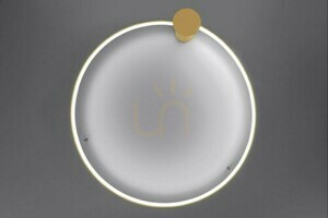 Taklampa RIO 55 gyllene LED 4000K Thoro small 7