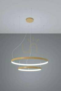 Ljuskrona RIO 2 55/78 gyllene LED 4000K Thoro small 2