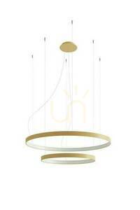 Ljuskrona RIO 2 55/78 gyllene LED 4000K Thoro small 0