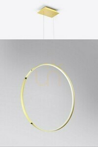 Taklampa RIO 78 polerat guld LED 3000K Thoro small 1
