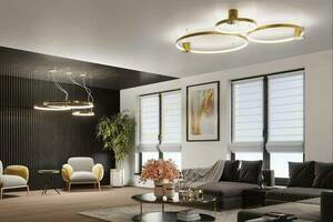Taklampa RIO 78 polerat guld LED 3000K Thoro small 12