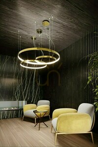Taklampa RIO 78 polerat guld LED 3000K Thoro small 14