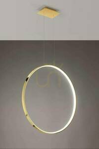Taklampa RIO 78 polerat guld LED 3000K Thoro small 2