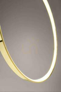 Taklampa RIO 78 polerat guld LED 3000K Thoro small 6